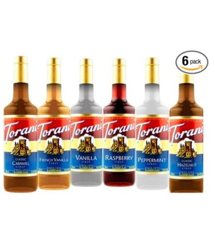 sodastream syrup alternatives: Torani Syrup Variety Pack
