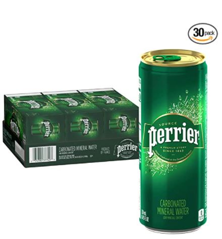 tonic water vs soda water: Perrier Carbonated Mineral Water