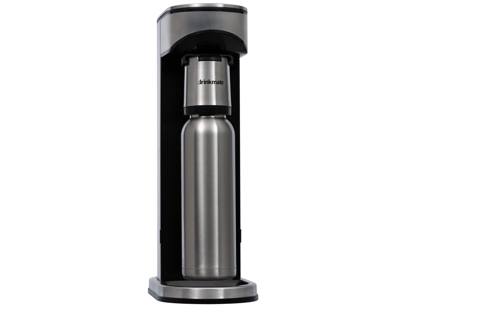 Soda maker brands: Drinkmate LUX Stainless Steel Sparkling Water and Soda Maker